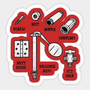 Sexy Hardware Parts Sticker